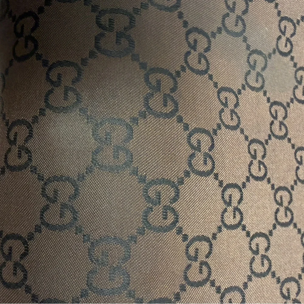 Gucci Dark Brown Monogram Briefcase